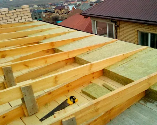 Утепление крыши